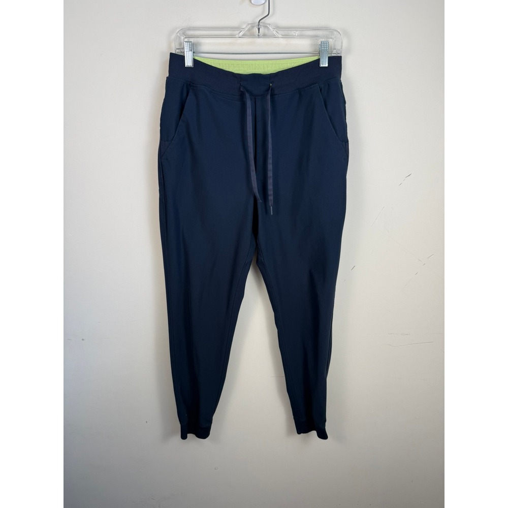 Birddogs Navy Blue Lined Joggers Mens Large Tapered Athletic Sweatpants